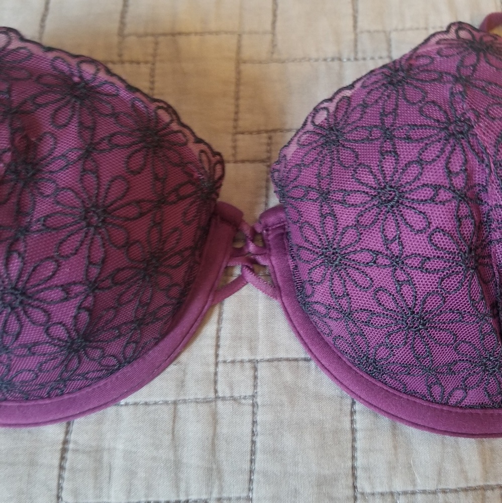 Purple bra 36c